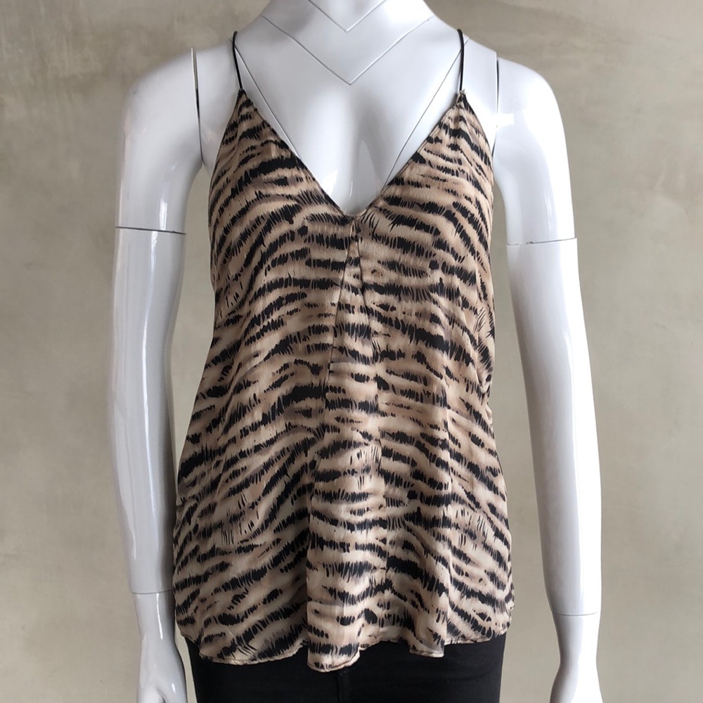 My Abstract Tiger Print Blouse